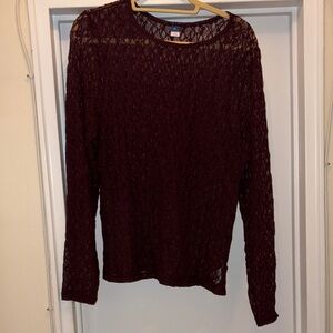 Old Navy Lace Knit Top
